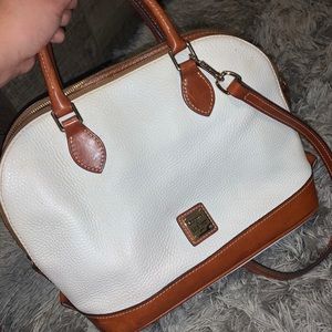 Dooney & Bourke pebble leather satchel